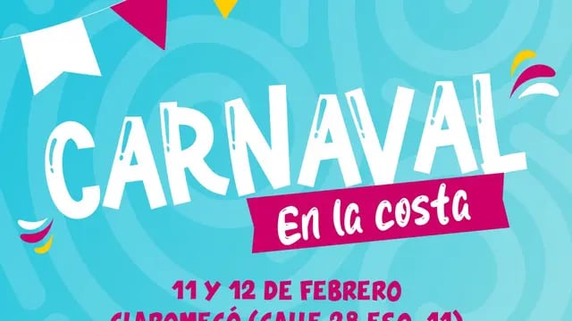 Festejos de Carnaval en Claromecó