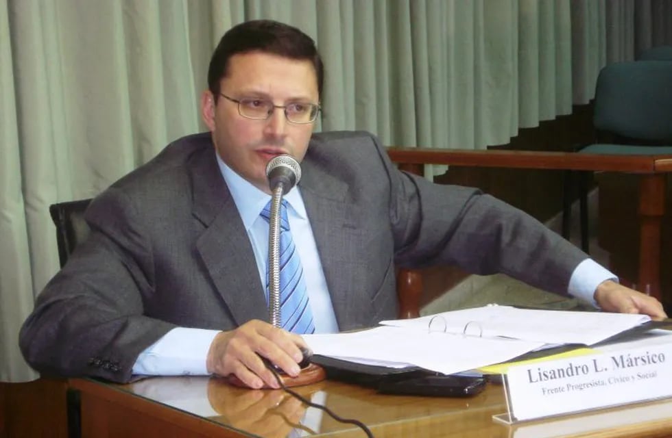 Lisandro Mársico, concejal del PDP, autor de la nota (Prensa PDP)