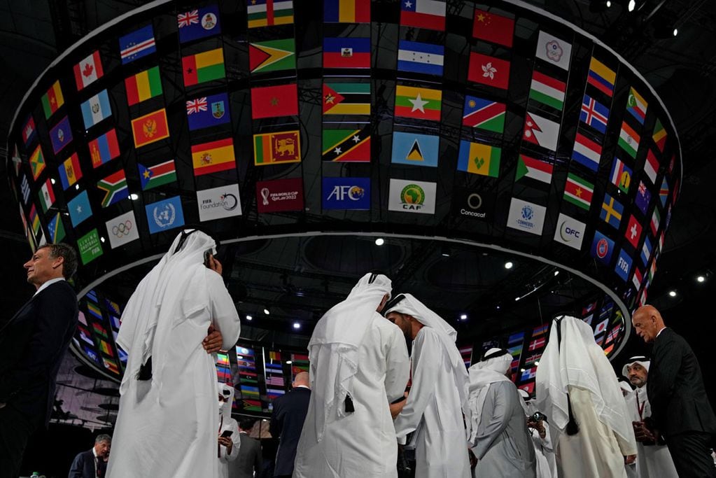 A días para el Mundial, Qatar se prepara para recibir a cientos de miles de turistas de todo el mundo. Foto: AP.