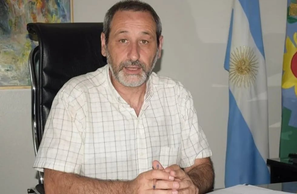 El intendente de Laprida, Pablo Torres