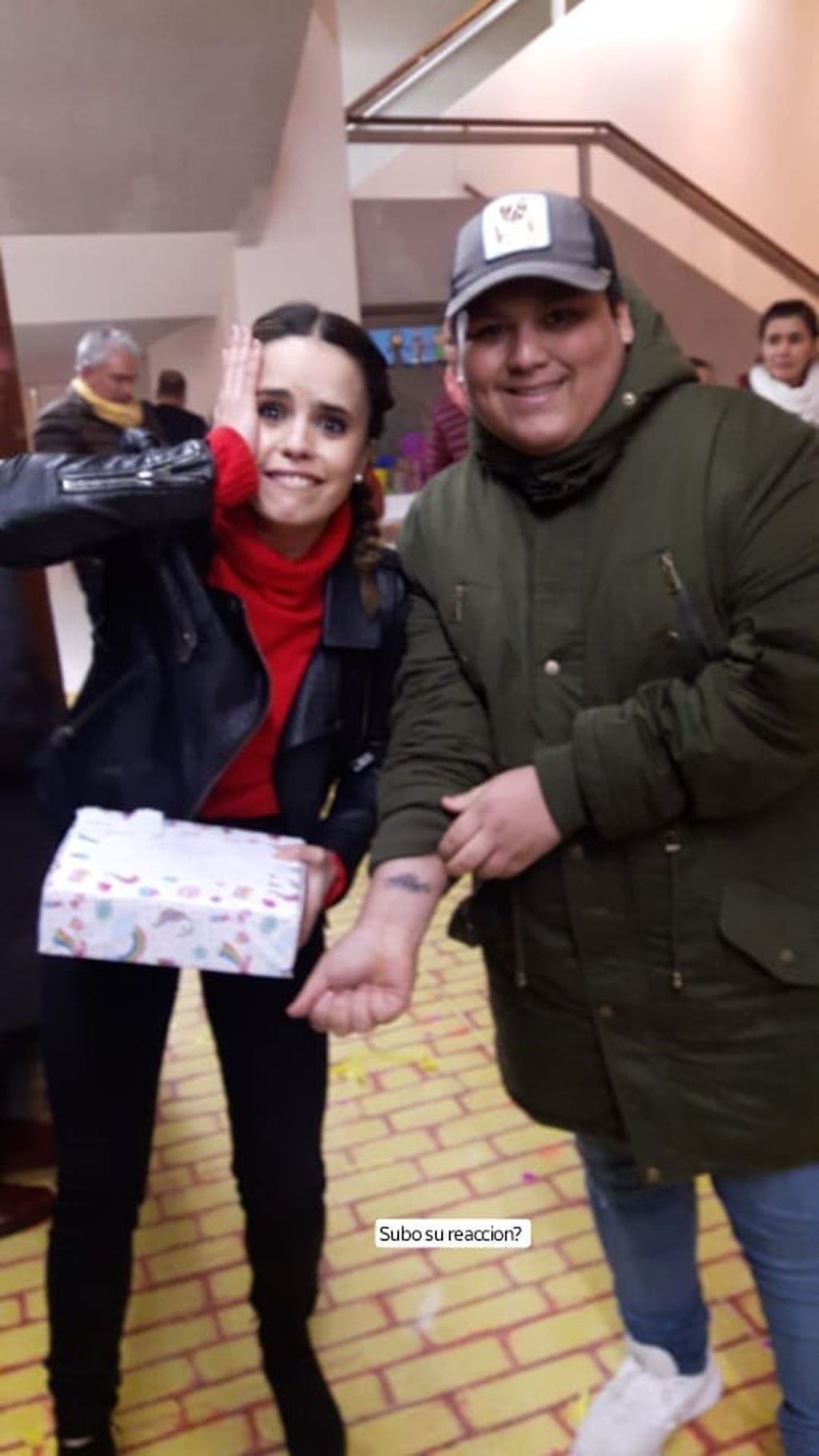 Sofi Morandi junto a su fan "Matoco", como ella decidió llamarlo (Foto: Instagram/ pipolalways)