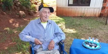 San Vicente: un hombre de 115 años se convirtió en el más longevo de Argentina