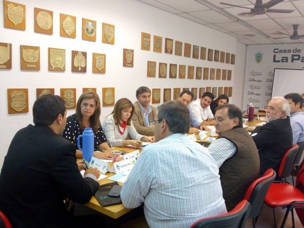 El Consejo Federal de Zonas Francas se reunió en Buenos Aires (Gobierno de La Pampa)