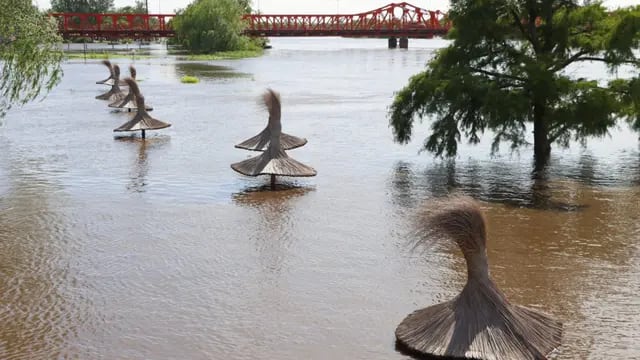 Crecida del Río Gualeguaychú: hay vecinos afectados