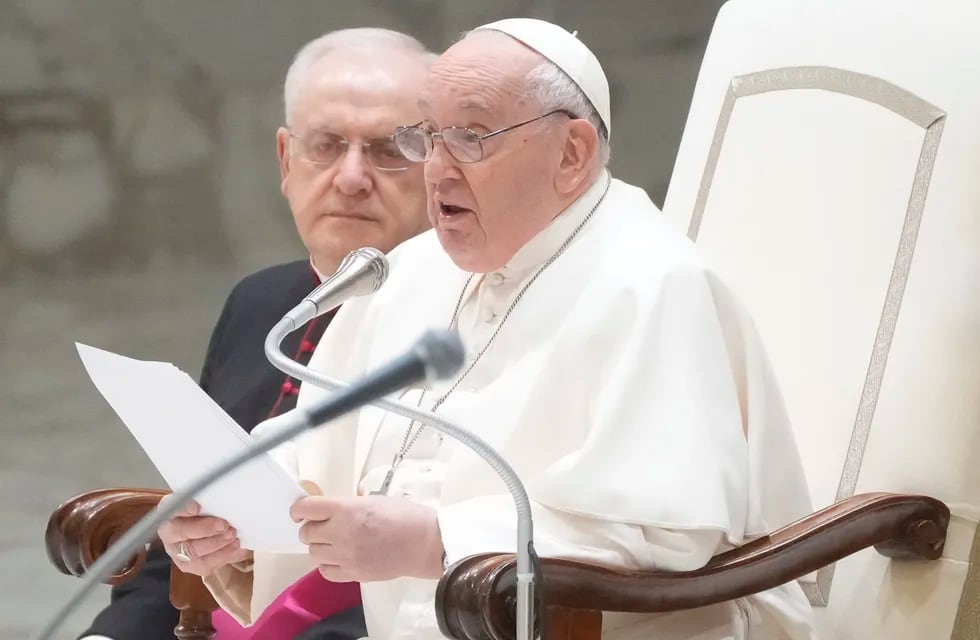 El papa Francisco canceló su agenda por una “gripe leve”. (Foto AP/Gregorio Borgia)