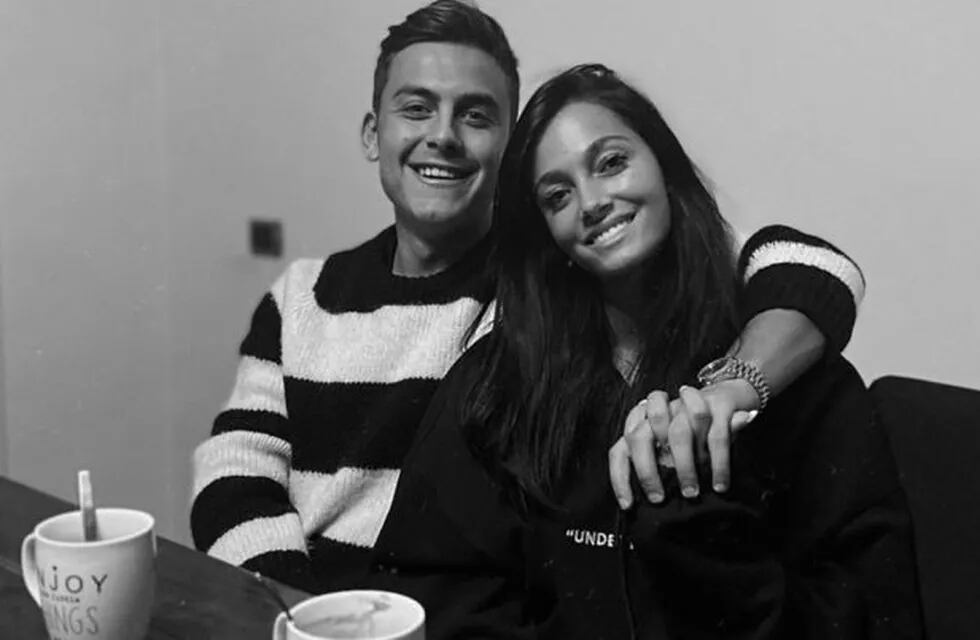 Paulo Dybala y Oriana Sabattini, marzo 2020