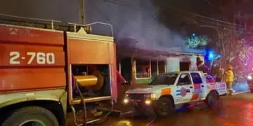 Incendio en Apóstoles: un hombre falleció incinerado