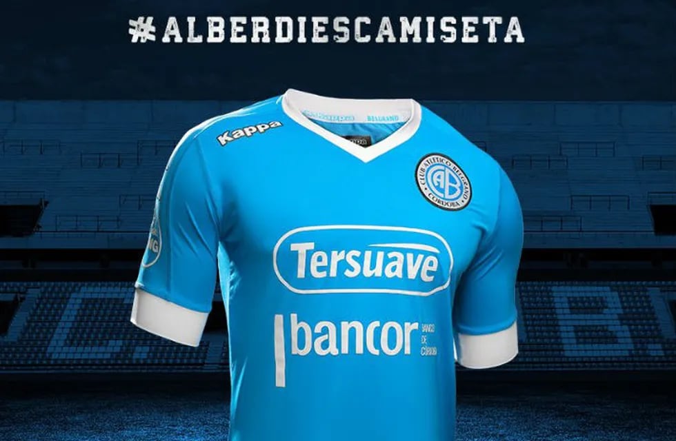 La nueva camiseta de Belgrano.