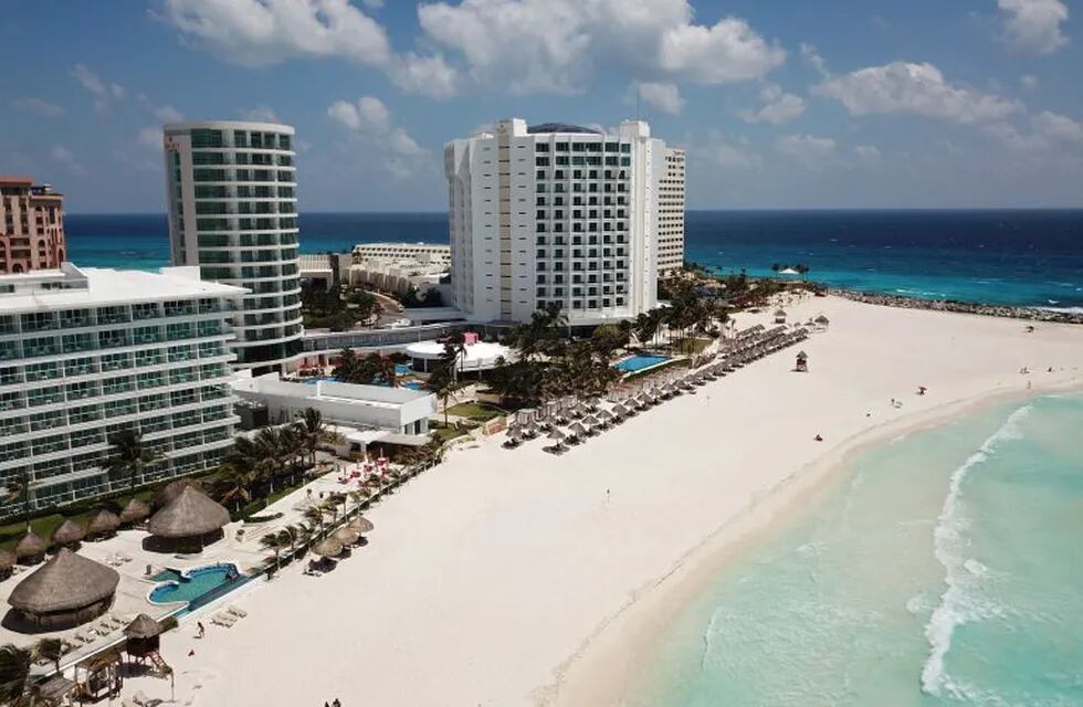 Vista aérea de Cancún (imagen ilustrativa)