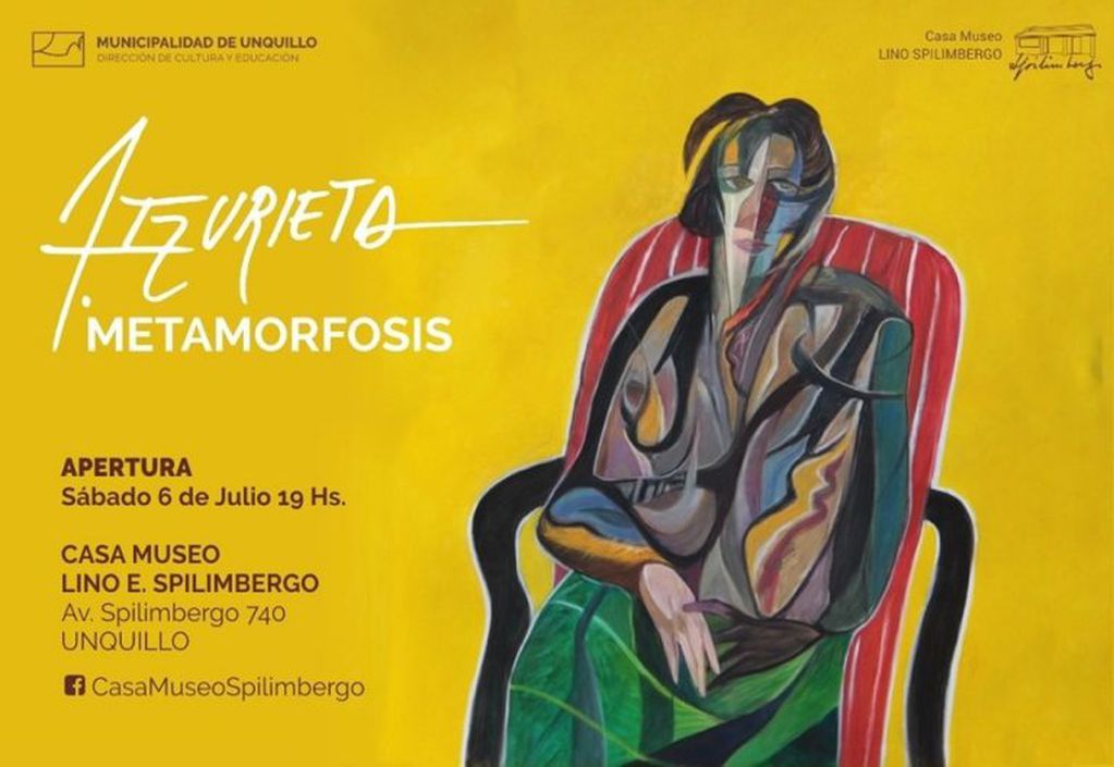 Muestra "Metamorfosis" de Álvaro Izurieta.