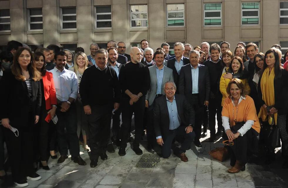 Reunión de Juntos por el cambio en la ciudad de Buenos Aires. (Foto: Federico López Claro)