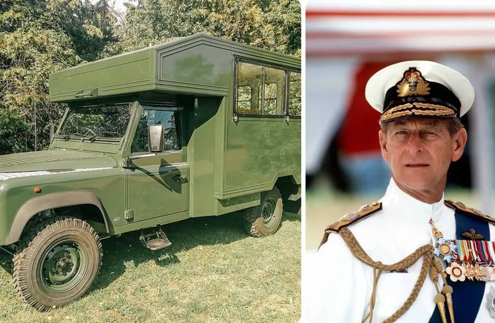 El príncipe Felipe diseñó el coche fúnebre que lo trasladará (Foto: Foleys Specialist Vehicles y Getty Images)
