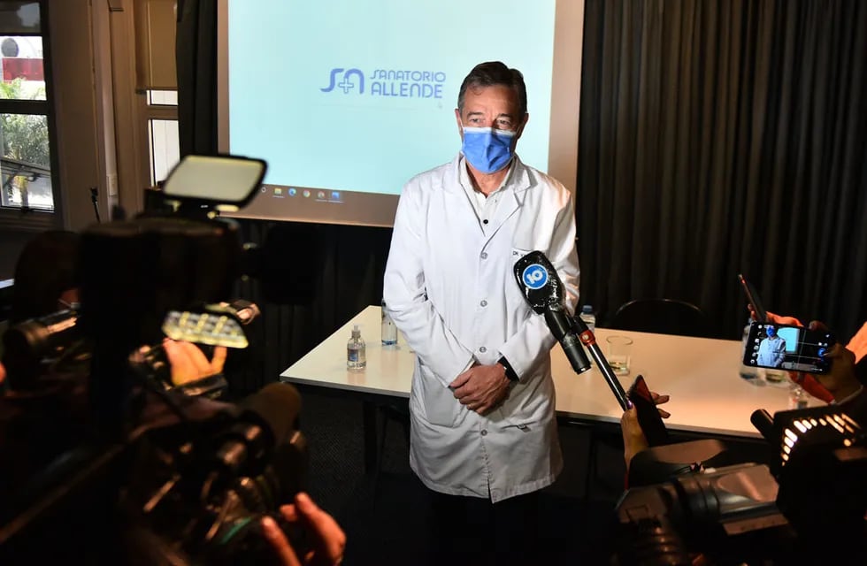 Cirugía del gobernador Juan Schiaretti Parte médico y conferencia de prensa en el Sanatorio Allende
Pedro Castillo