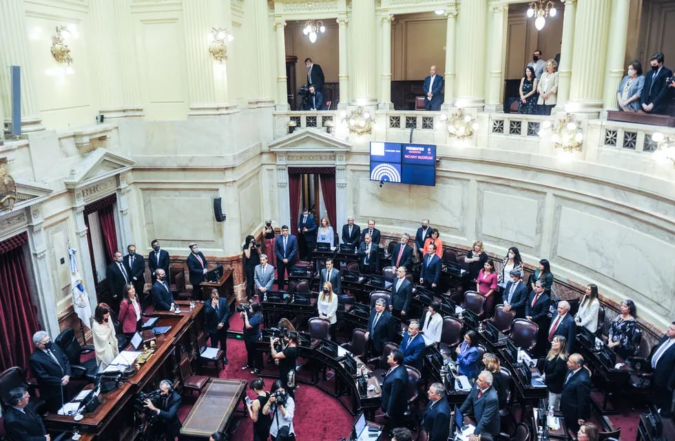 El Senado convirtió en ley el acuerdo con el FMI.
Foto Federico Lopez Claro