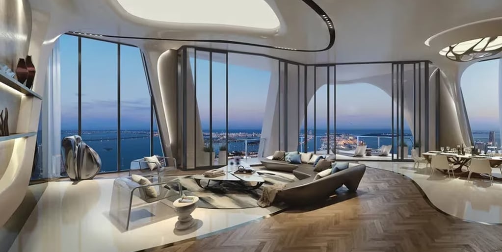 El apartamento duplex que adquirió David Beckham es uno de los mas lujosos en Estados Unidos.