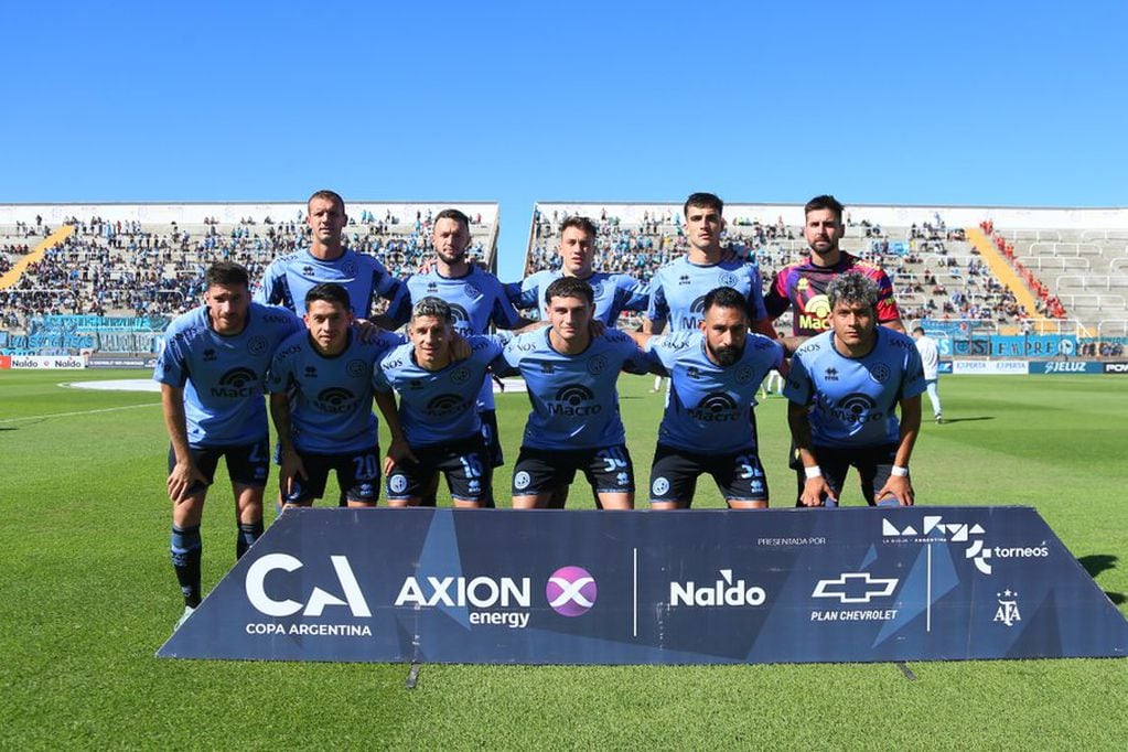 Los titulares que debutaron en Belgrano en La Rioja, ante Independiente Rivadavia, por los 32avos de final de la Copa Argentina