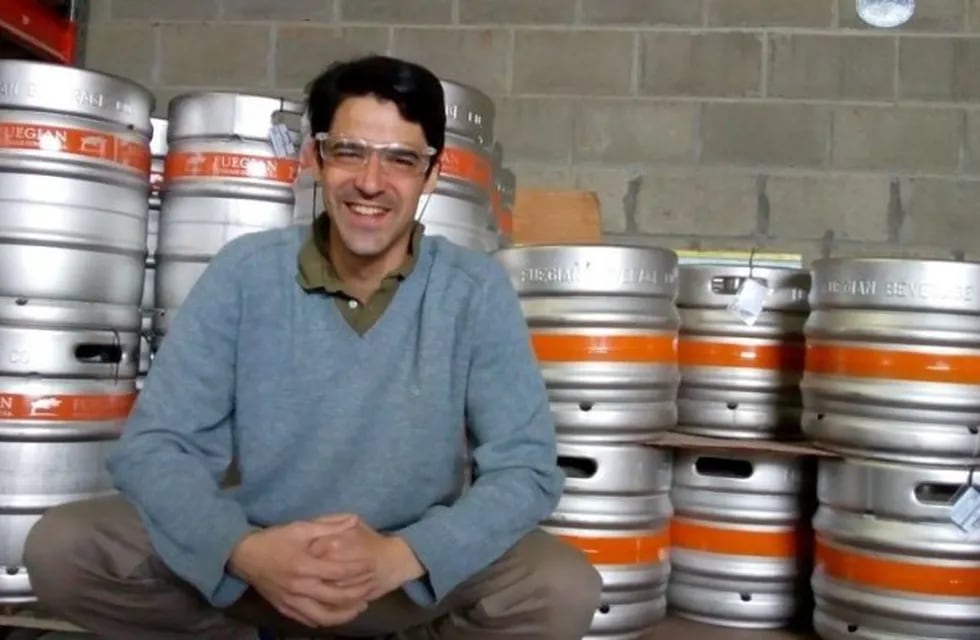 Gustavo Álvarez, gerente de operaciones en la cervecería Beagle