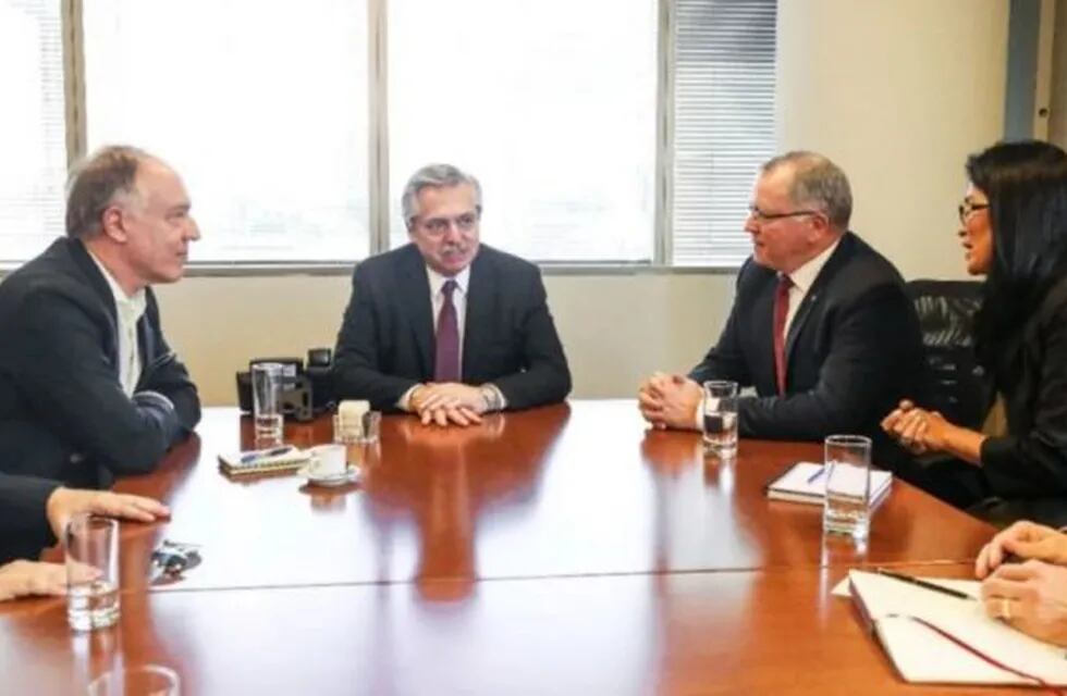 Alberto Fernández y Guillermo Nielsen se reunieron con ejecutivos de Equinor, la petrolera estatal noruega.