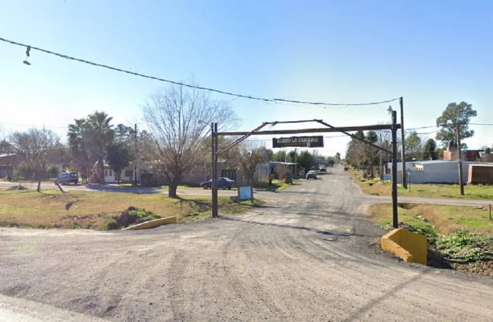 El crimen se registró pasado el mediodía a pocas cuadras de la Ruta Provincial 18. (Google Street View)