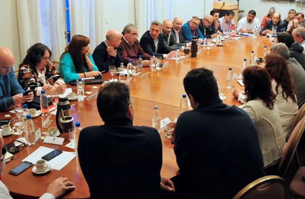 Reunión de Gabinete de Chubut.