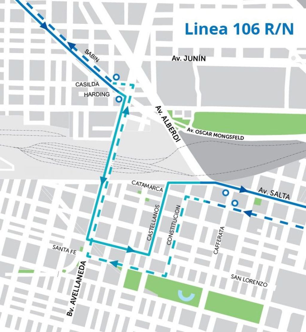 Se interrumpirá el tránsito en el Cruce Alberdi por renovación del tendido ferroviario (Municipalidad de Rosario)