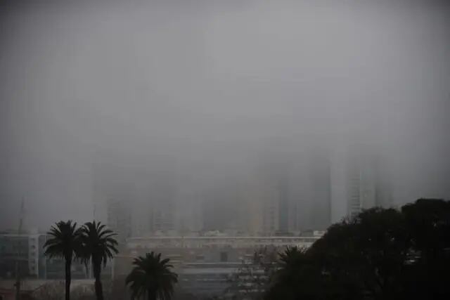 Niebla en la Ciudad de Buenos Aires