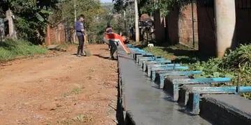 Realizarán obras de cordón cuneta en Puerto Iguazú