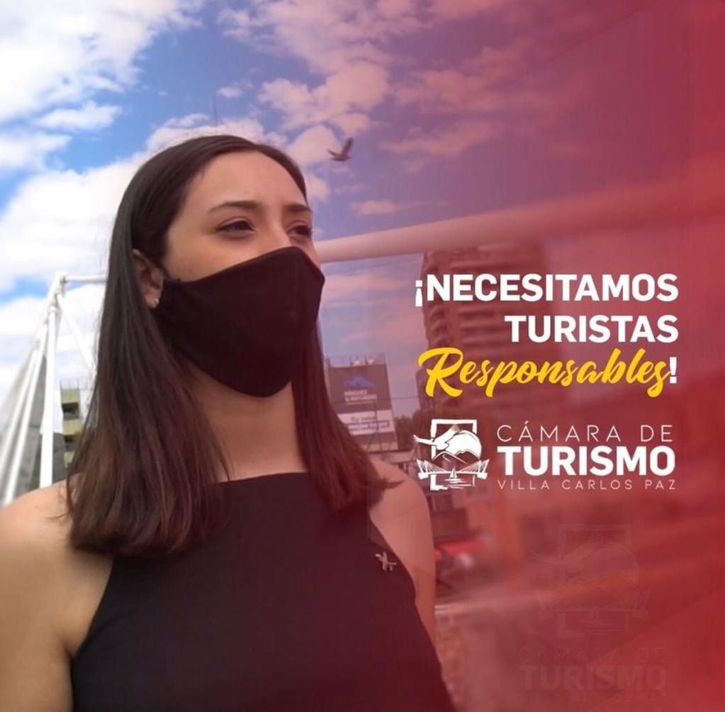 Mensaje de la Cámara de Turismo de Carlos Paz.