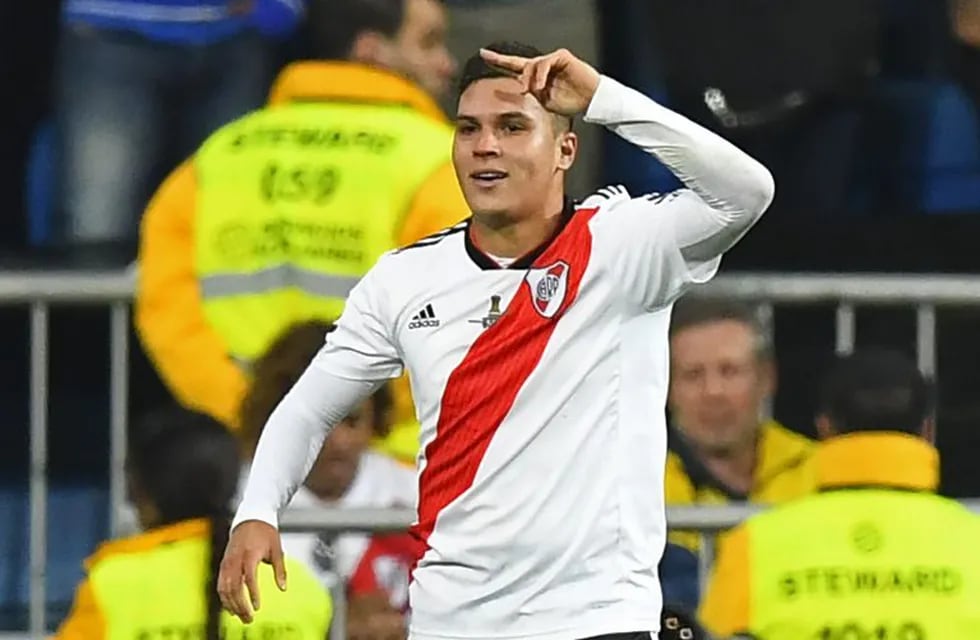 Juan Fernando Quintero y una semana clave para su regreso en River. (AFP)