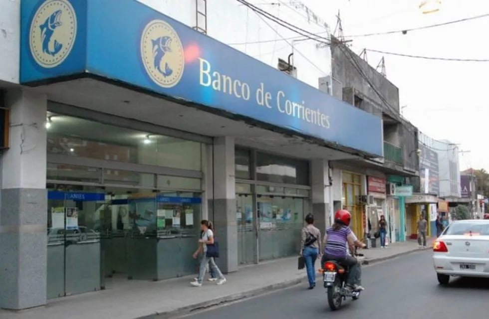 Pese al paro, el Banco de Corrientes funciona con normalidad