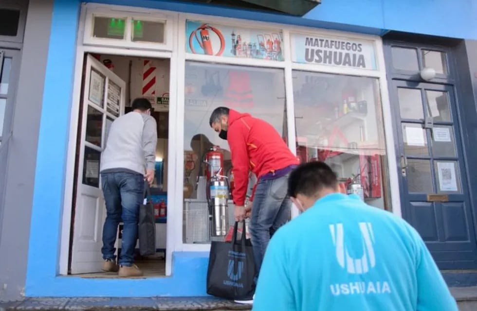Entrega de Kits Satinizantes - Municipalidad de Ushuaia
