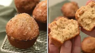 Crocantes y húmedos: receta de muffins de banana y nuez perfectos para la merienda
