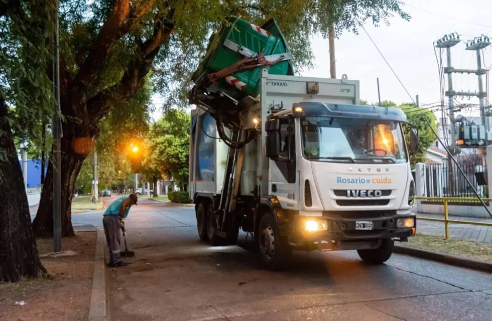 Recolección de residuos en Rosario