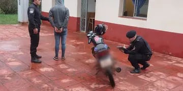 Un detenido tras recuperar moto robada en Campo Grande