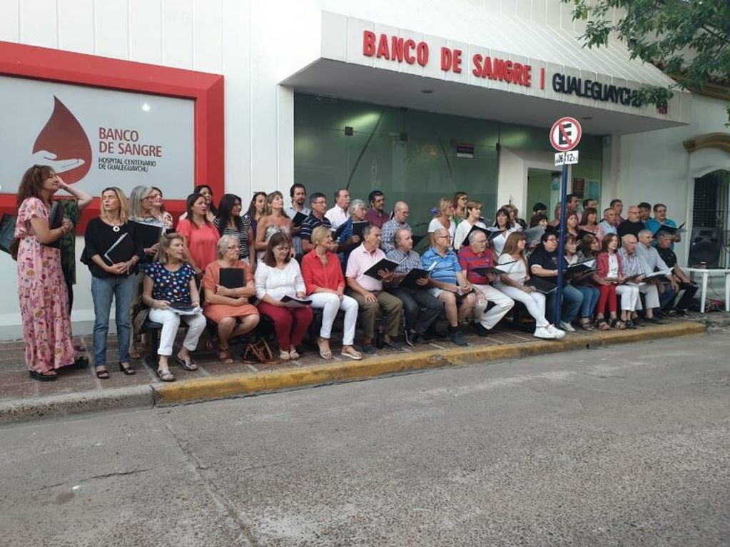 Canta Argentina - Banco Único de Sangre Gualeguaychú
Crédito: H-C