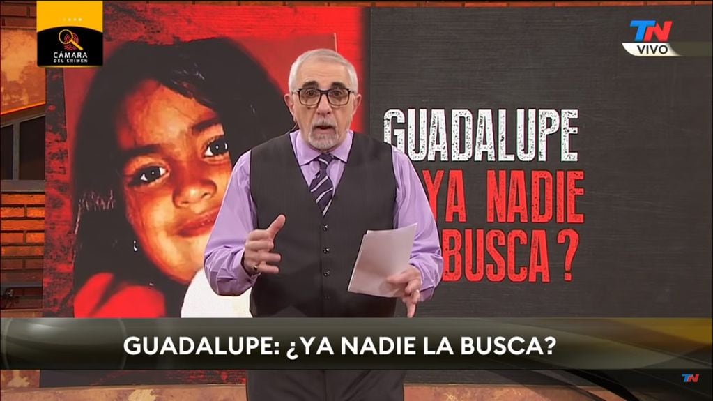 Informe de "Cámara del crimen" acerca de Guadalupe Lucero