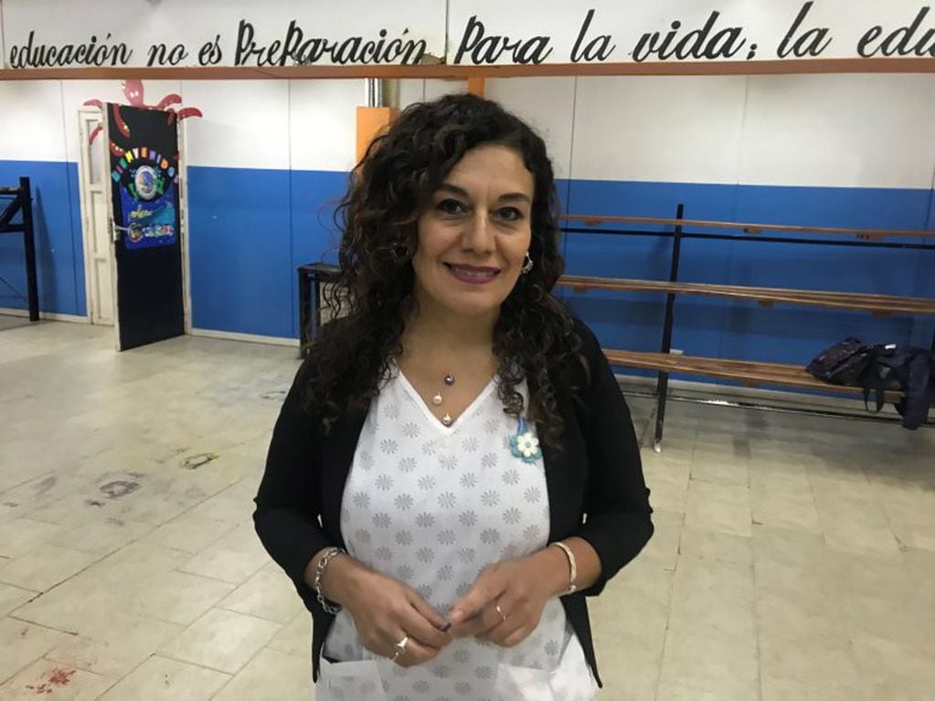 Fátima Romero, vicedirectora Escuela Nº 5
