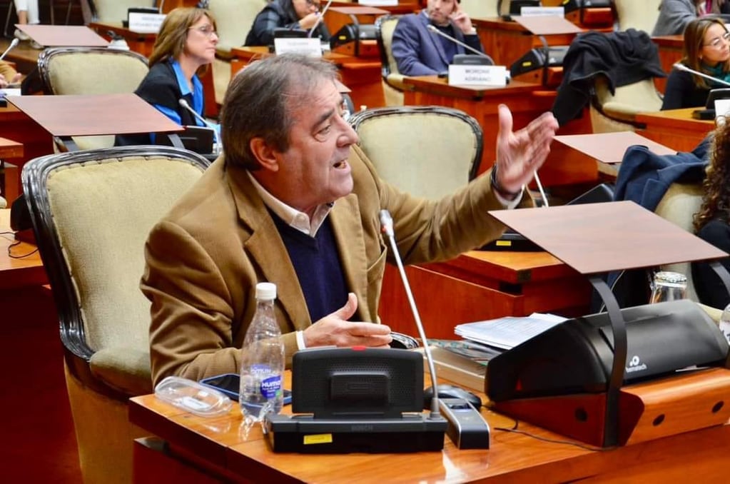 Diputado Alberto Bernis, presidente del bloque radical en la Legislatura de Jujuy.