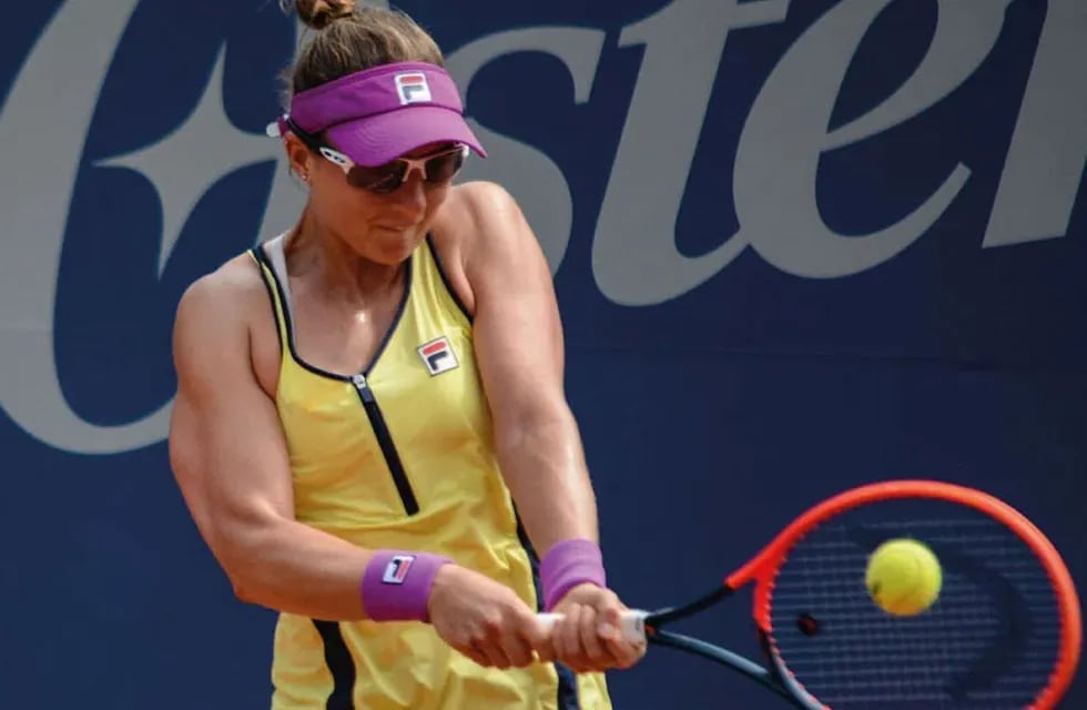Nadia Podoroska quedó fuera en ronda inicial.