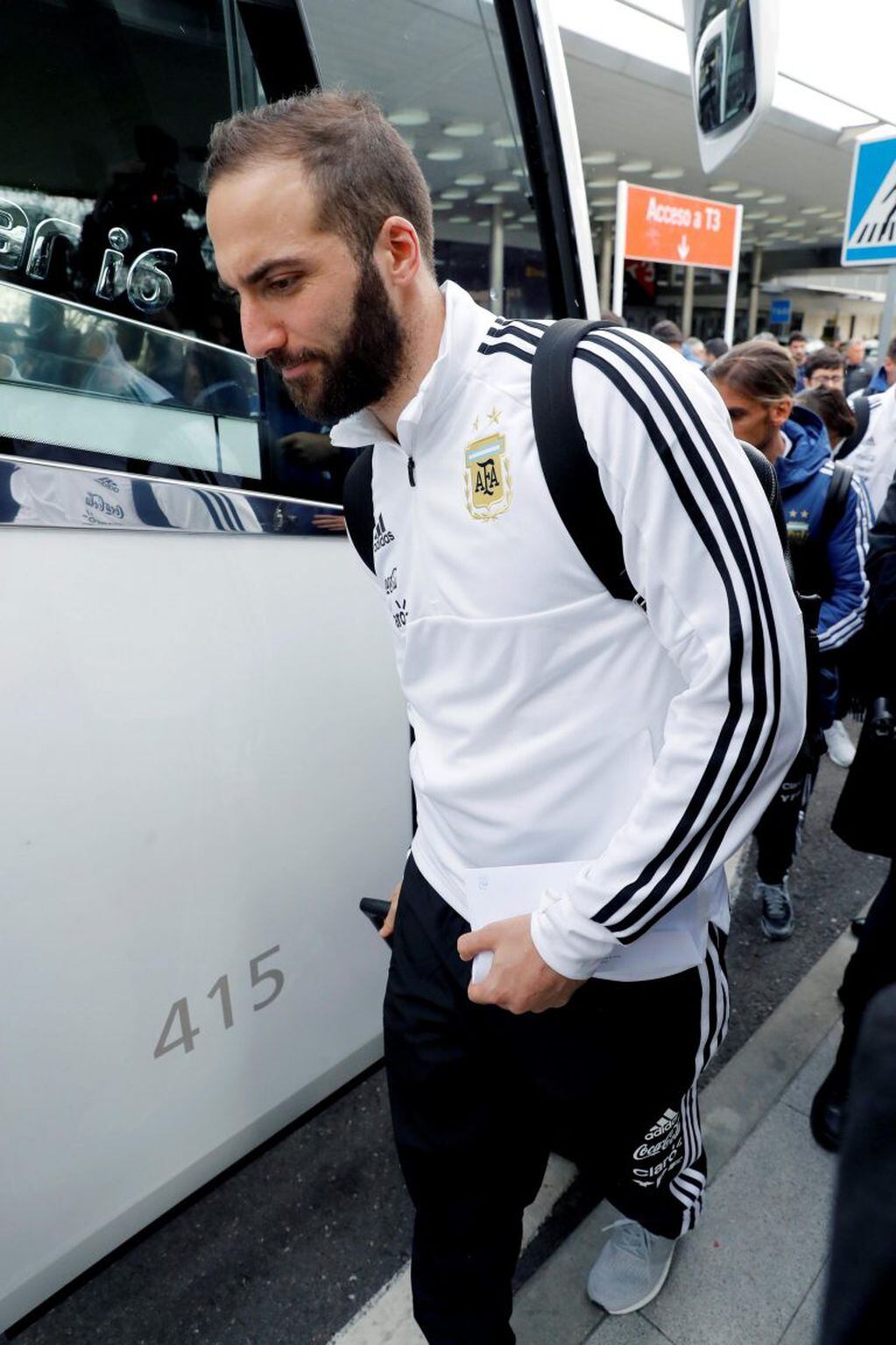 La Selección ya está en Madrid. (Foto: EFE)