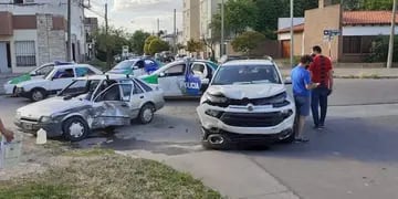 Violento accidente en Bahía Blanca