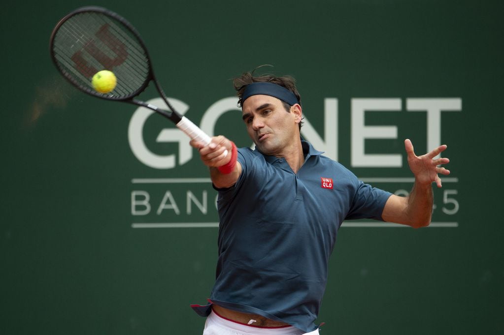 Roger Federer cayó ante Pablo Andújar en el ATP 250 de Ginebra.