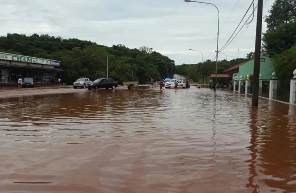 Inundación en Capioví