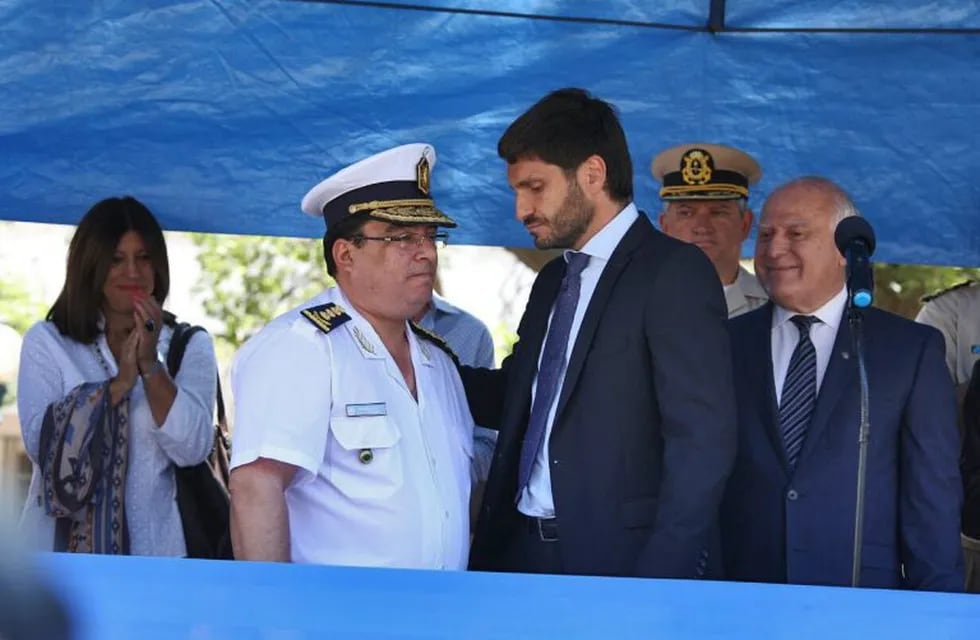 El comisario Marcelo Villanúa asumió la dirección general de la policía de Santa Fe. (Juan José García)