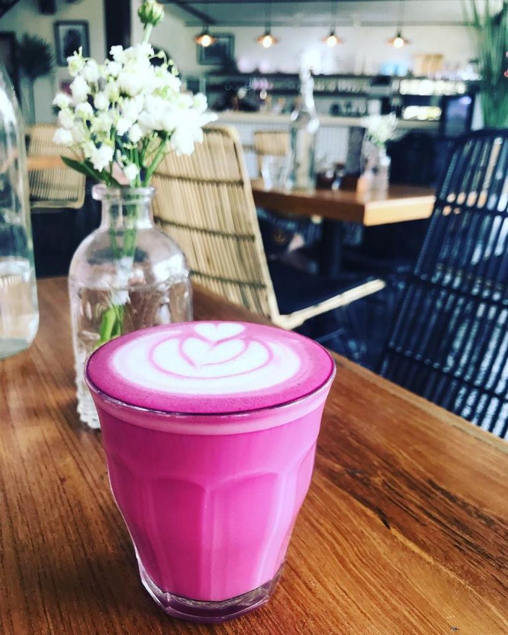Café rosa (Instagram)