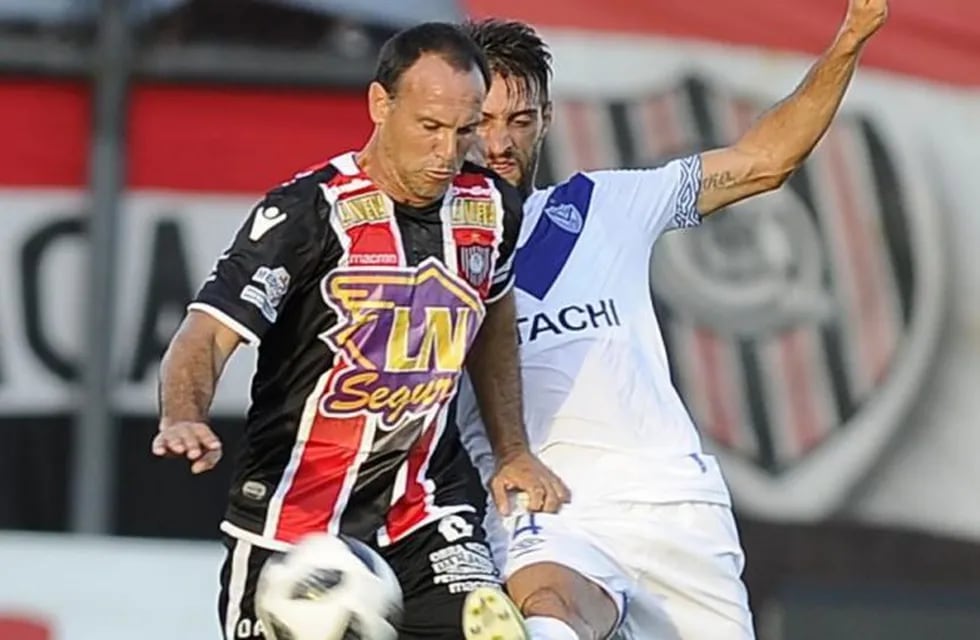 Matos, en el partido de Chacarita contra Vélez. (Foto: TyC Sports)