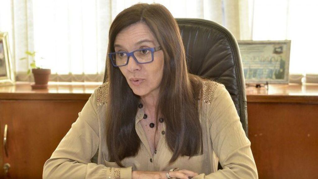 La ministra de Educación, Analía Berruezo. (Web)