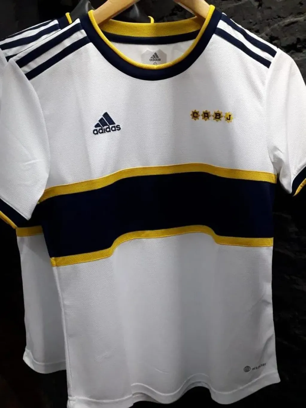 La tercera camiseta que utilizará Boca esta temporada.
