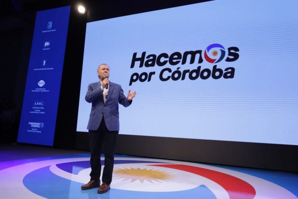 Juan Schiaretti presenta Hacemos por Córdoba, la nueva alianza que reemplazará a Unión por Córdoba.