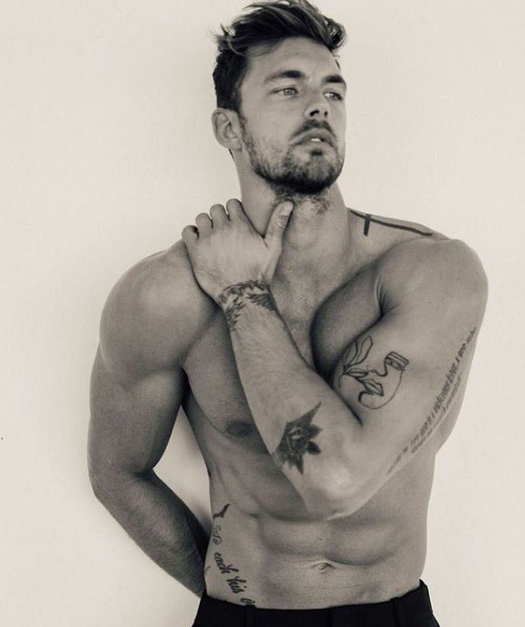 Christian Hogue, un modelo masculino de relevancia internacional, es el nuevo novio de María del Mar. (Instagram)